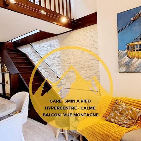 Yellow Home-By So'Serenityhome-Balcon Vue Montagne-Mezzanine Cluses Εξωτερικό φωτογραφία