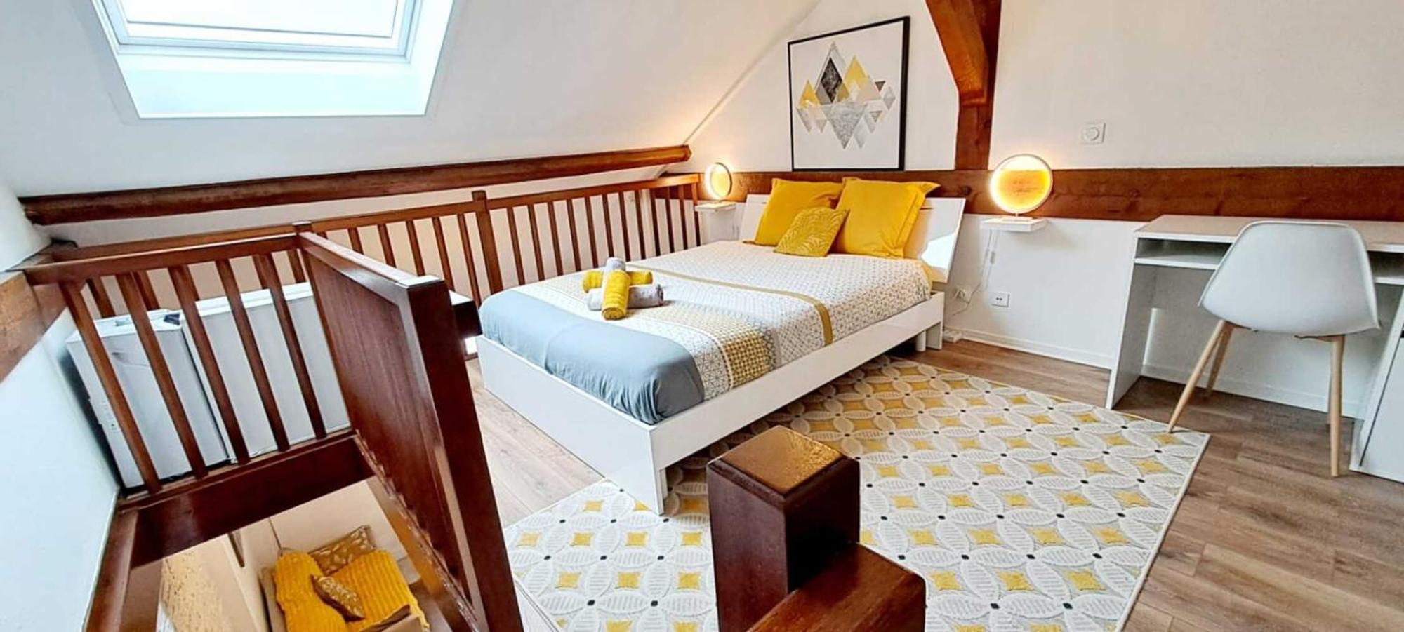 Yellow Home-By So'Serenityhome-Balcon Vue Montagne-Mezzanine Cluses Εξωτερικό φωτογραφία