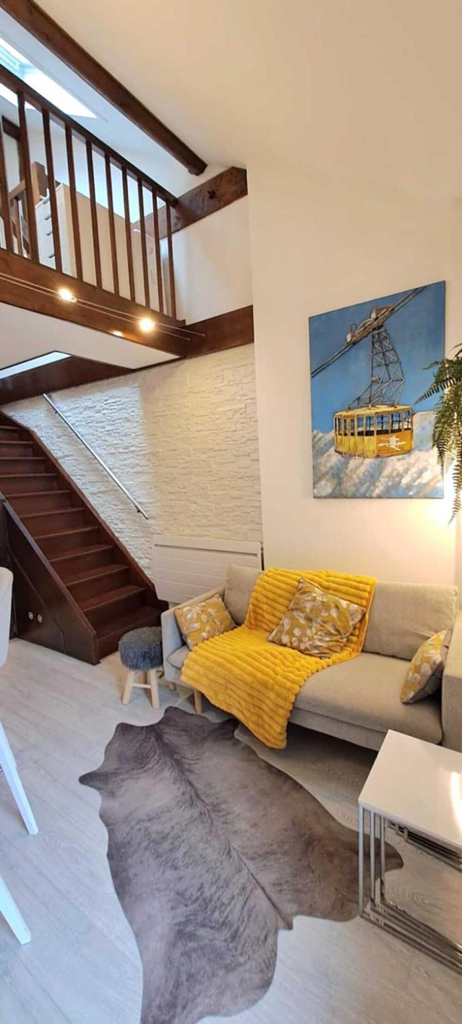 Yellow Home-By So'Serenityhome-Balcon Vue Montagne-Mezzanine Cluses Εξωτερικό φωτογραφία