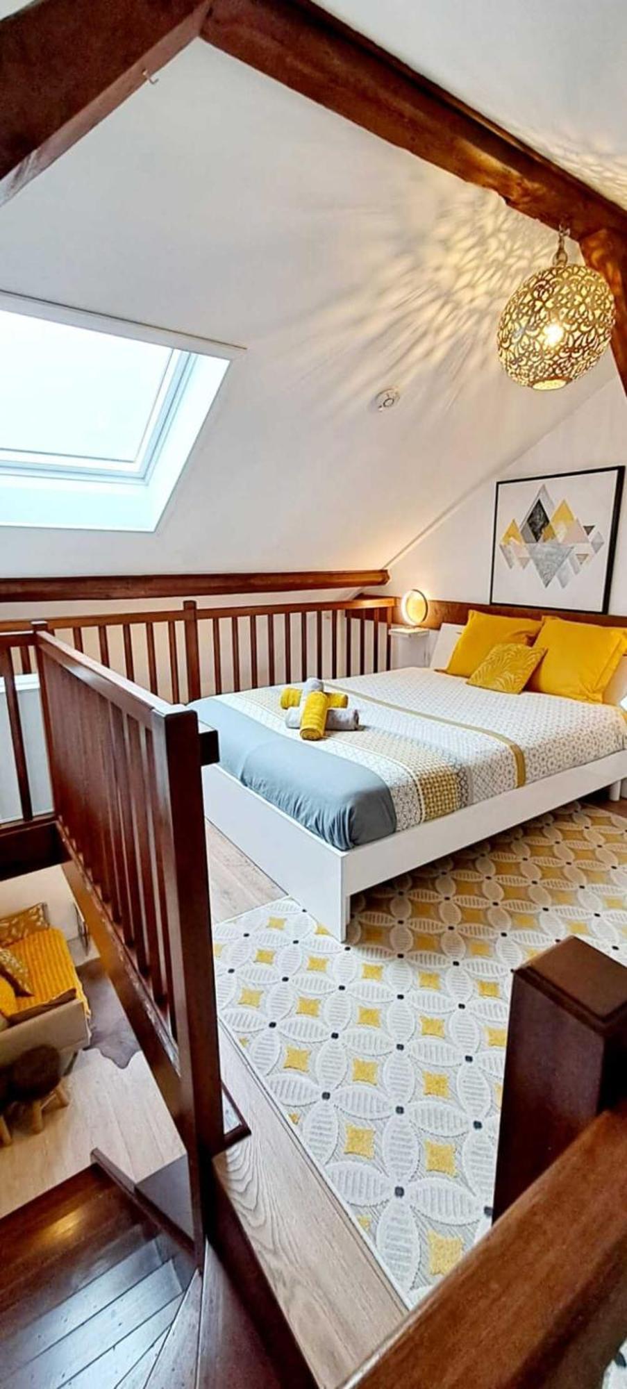 Yellow Home-By So'Serenityhome-Balcon Vue Montagne-Mezzanine Cluses Εξωτερικό φωτογραφία